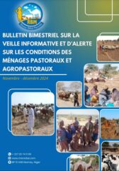 Bulletin régional de surveillance pastorale et agropastoral au Sahel et en Afrique de l’Ouest Nov-Dec 2024