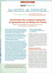 Note de synthèse n°40 : Sécurisation des systèmes pastoraux et agropastoraux en Afrique de l’Ouest