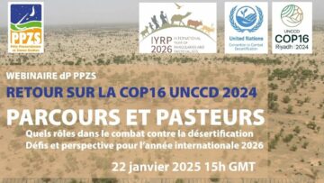 Webinaire PPZS de retour sur la COP 16 UNCCD 2024